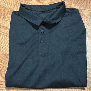 Men’s Navy Blue large polo shirt collared with buttons